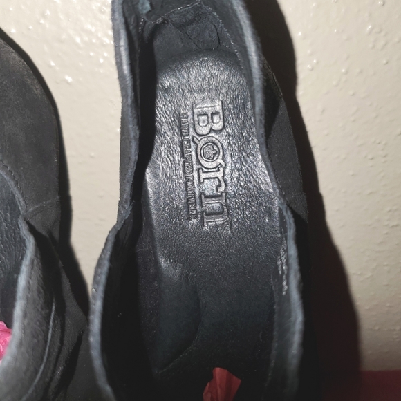 Born Womens Leather Ankle Boots 8 - Picture 9 of 13